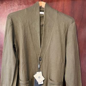 Men’s Olive Green Cardigan